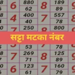 सट्टा मटका नंबर