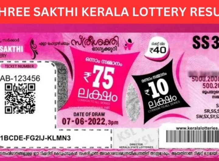 Sthree Sakthi Kerala Lottery Result