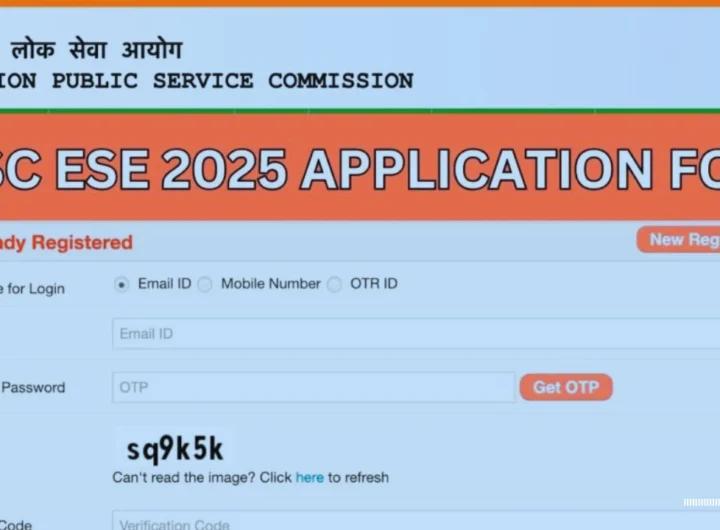 UPSC Exam Date 2025 Application Form